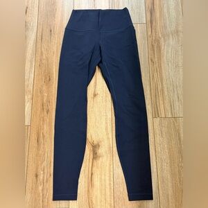 Women’s Lululemon Navy 28” Align Leggings - Sz. 6